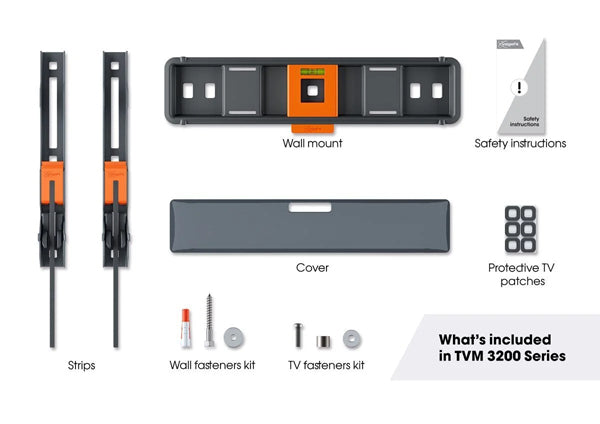Vogels Comfort TVM 3205 Fixed TV Wall Mount for TVs from 19 to 50 inches - Open Box Clearance