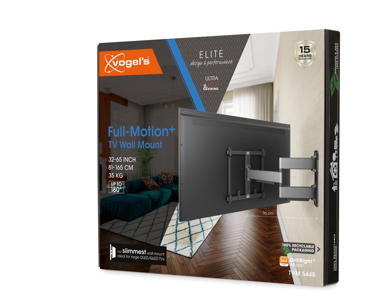 Vogels ELITE TVM 5445 Full-Motion TV Wall Mount Black - Clearance