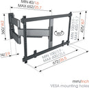Vogels Elite TVM 5645 Full-Motion TV Wall Mount Black