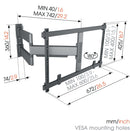 Vogels Elite TVM 5845 Full-Motion TV Wall Mount