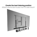Vogels TVM 7675 (Black) 40 - 77 inch Motorised Cantilever TV Bracket with SOUND 3550 Sound Bar Mount Package