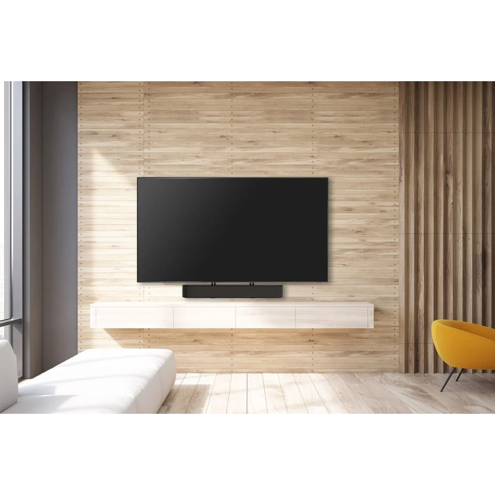 Vogels TVM 7675 (Black) 40 - 77 inch Motorised Cantilever TV Bracket with SOUND 3550 Sound Bar Mount Package