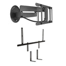 Vogels TVM 7675 (Black) 40 - 77 inch Motorised Cantilever TV Bracket with SOUND 3550 Sound Bar Mount Package