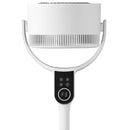 Vybra Oscillator Dual Height Tilt and Swing Fan White White