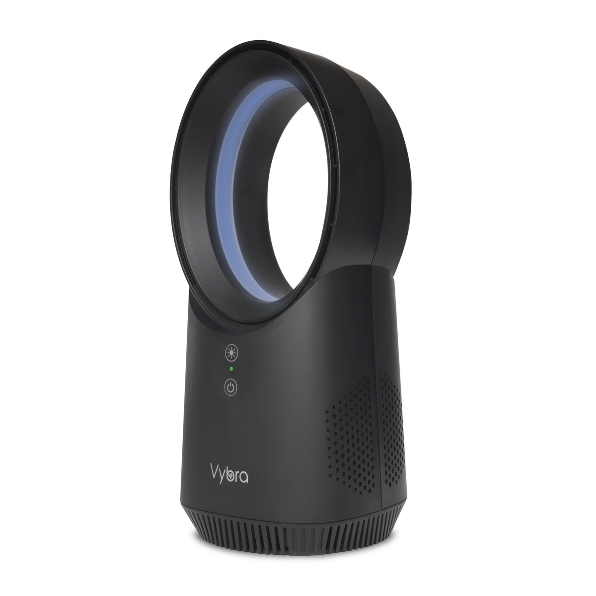 Vybra Solo Rechargeable Bladeless and Cordless Desktop Fan Black Black