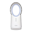Vybra Solo Rechargeable Bladeless and Cordless Desktop Fan White White