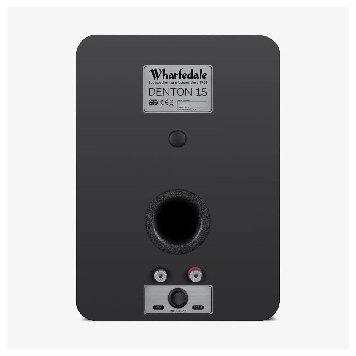 Wharfedale Denton 1S Bookshelf Speakers Pair - Black