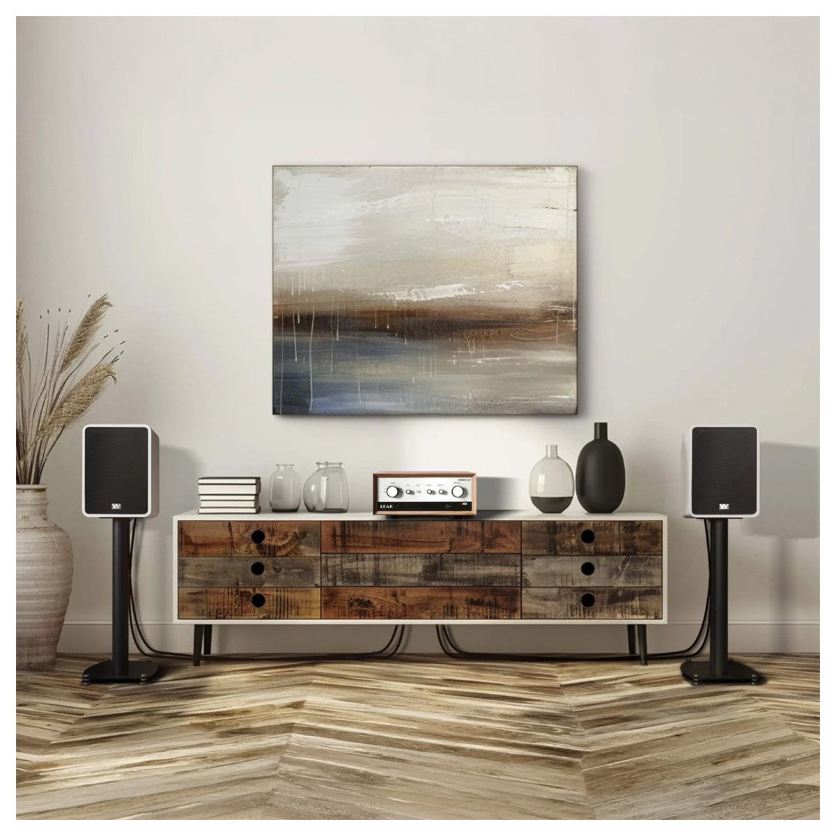 Wharfedale Denton 1S Bookshelf Speakers Pair - Black