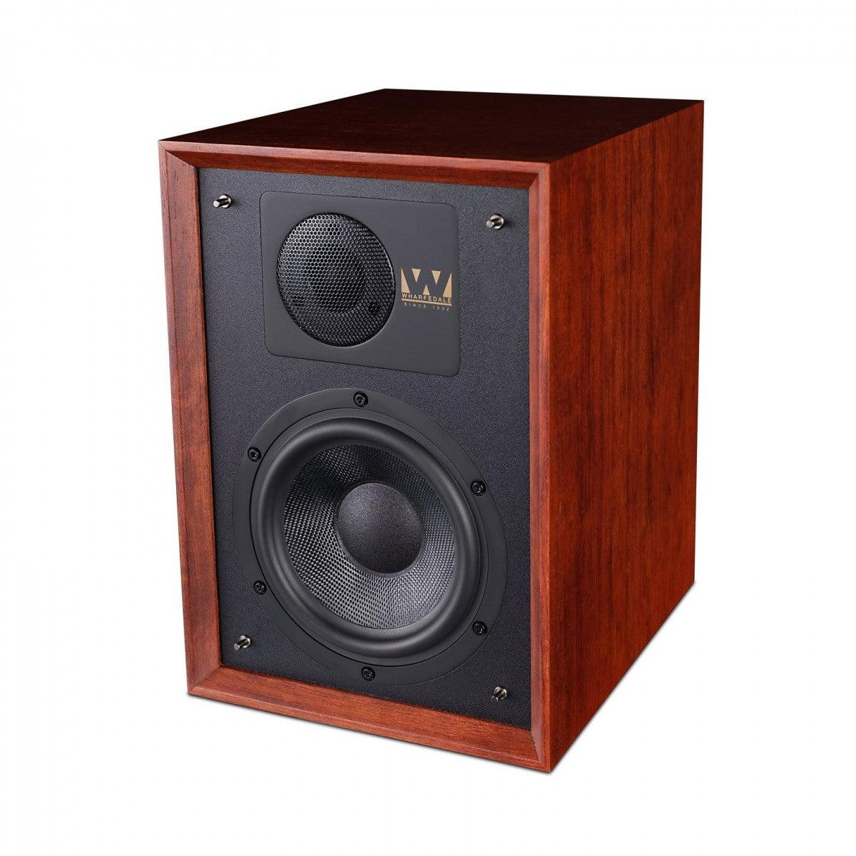 Wharfedale Denton 85 Bookshelf Speakers Pair - Mahogany Mahogany