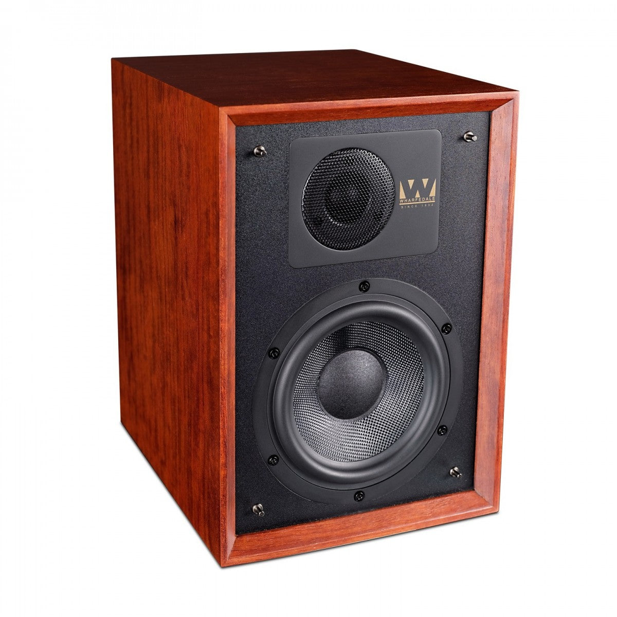 Wharfedale Denton 85 Bookshelf Speakers Pair - Mahogany Mahogany
