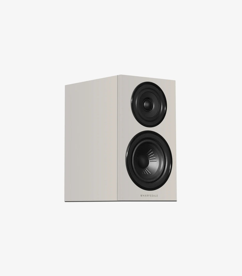 Wharfedale Diamond 12.1i Compact 2 way Standmount Bookshelf Speakers Pair - Grey Grey