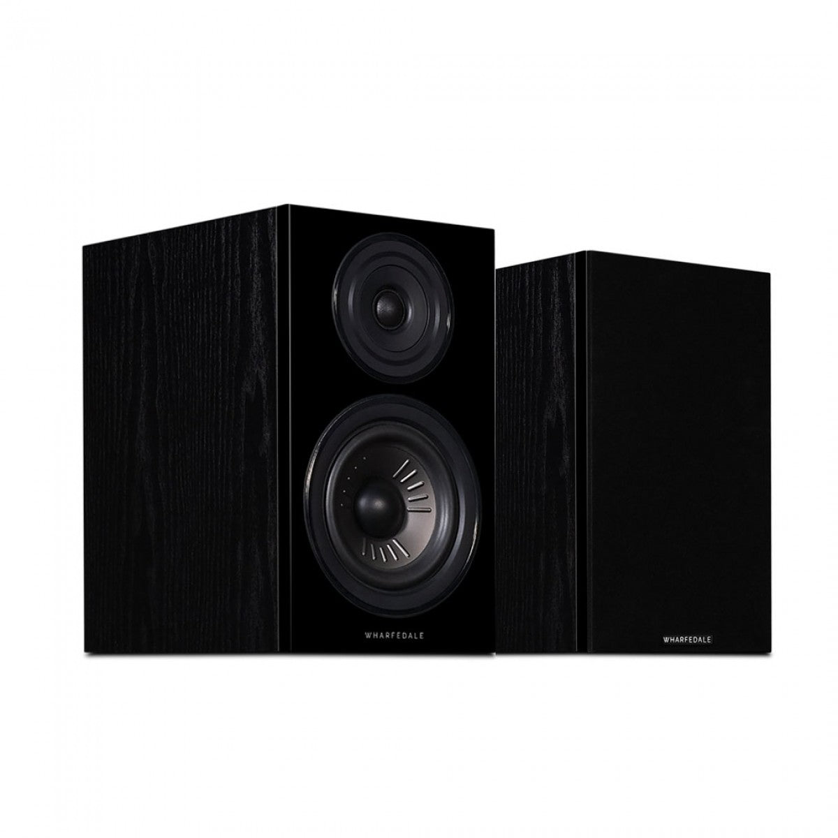 Wharfedale Diamond 12.2 Standmount Bookshelf speaker Compact 2 way (pair) Black Oak Black Oak