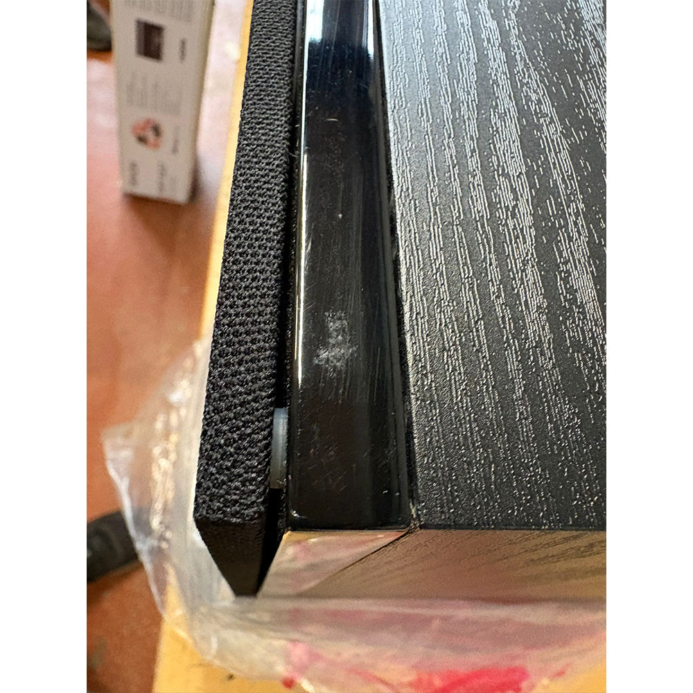 Wharfedale Diamond 12.2 Standmount Bookshelf speaker Compact 2 way (pair) Black Oak - Ex-Display Clearance