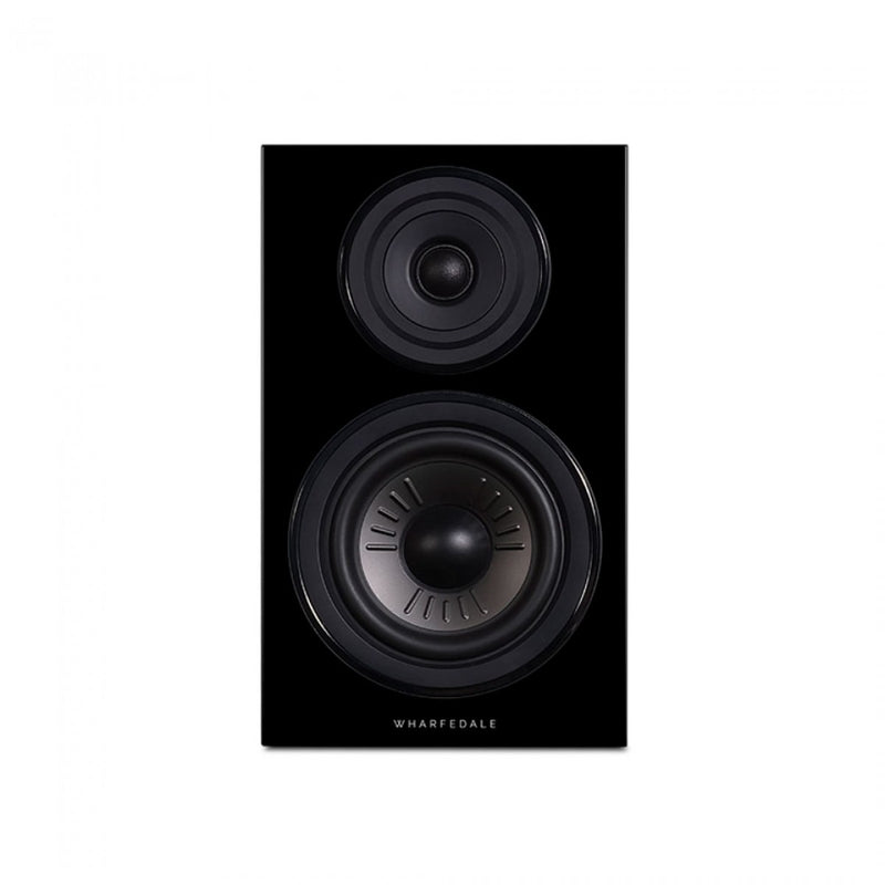 Wharfedale Diamond 12.2 Standmount Bookshelf speaker Compact 2 way (pair) Walnut Pearl - Open Box Clearance