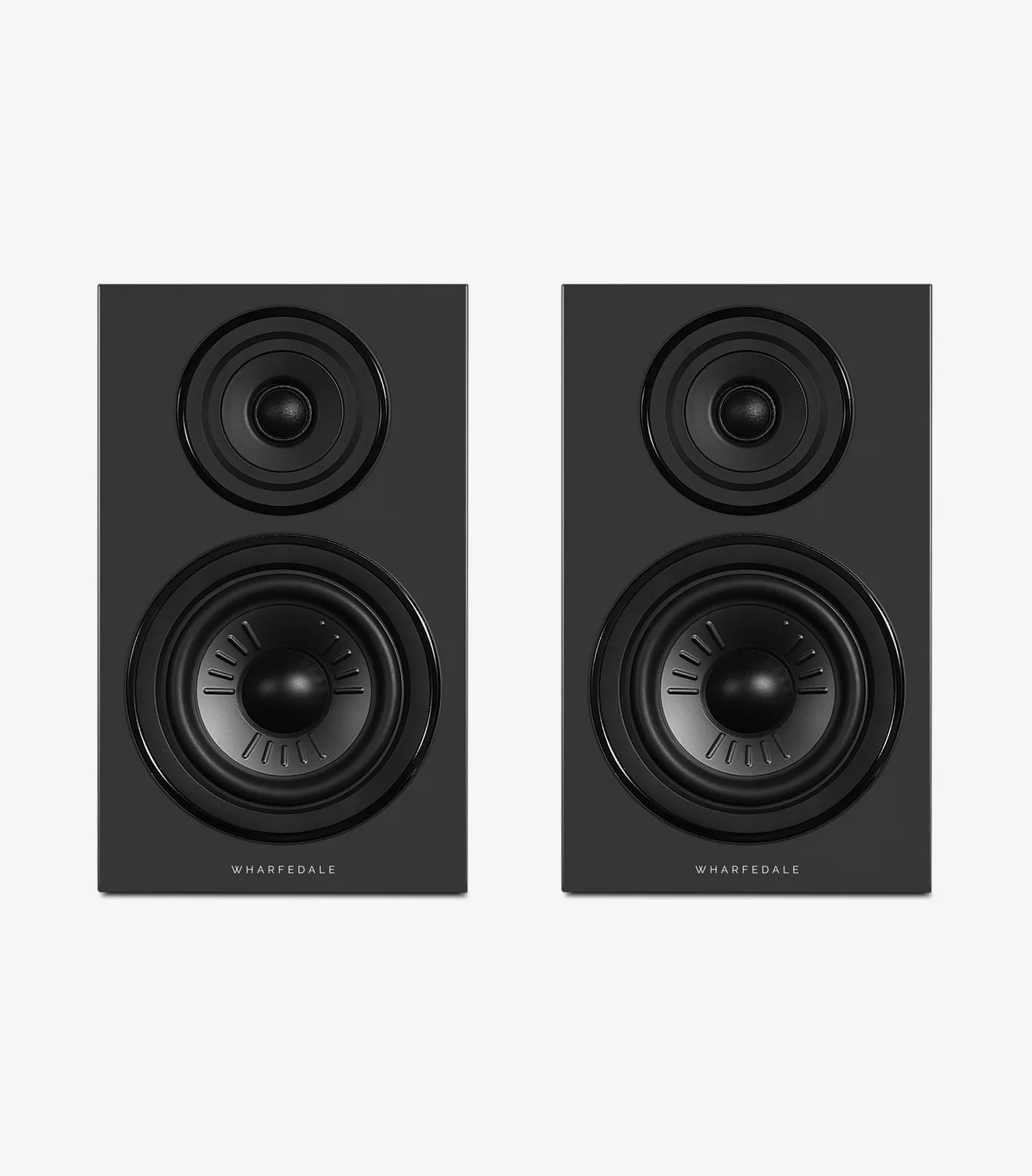 Wharfedale Diamond 12.2i Standmount Bookshelf Speakers Compact 2 way Pair - Walnut Walnut