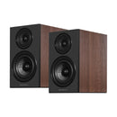 Wharfedale Diamond 12.2i Standmount Bookshelf Speakers Compact 2 way Pair - Walnut Walnut