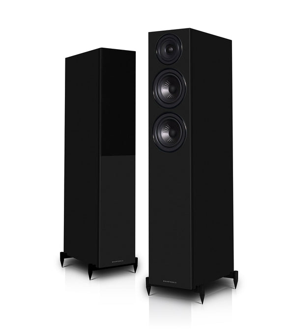 Wharfedale Diamond 12.3i Floorstanding Speakers Pair - Black Black