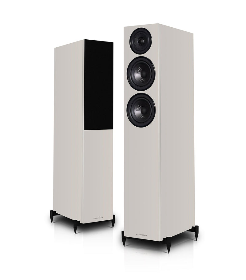 Wharfedale Diamond 12.3i Floorstanding Speakers Pair - Grey Grey
