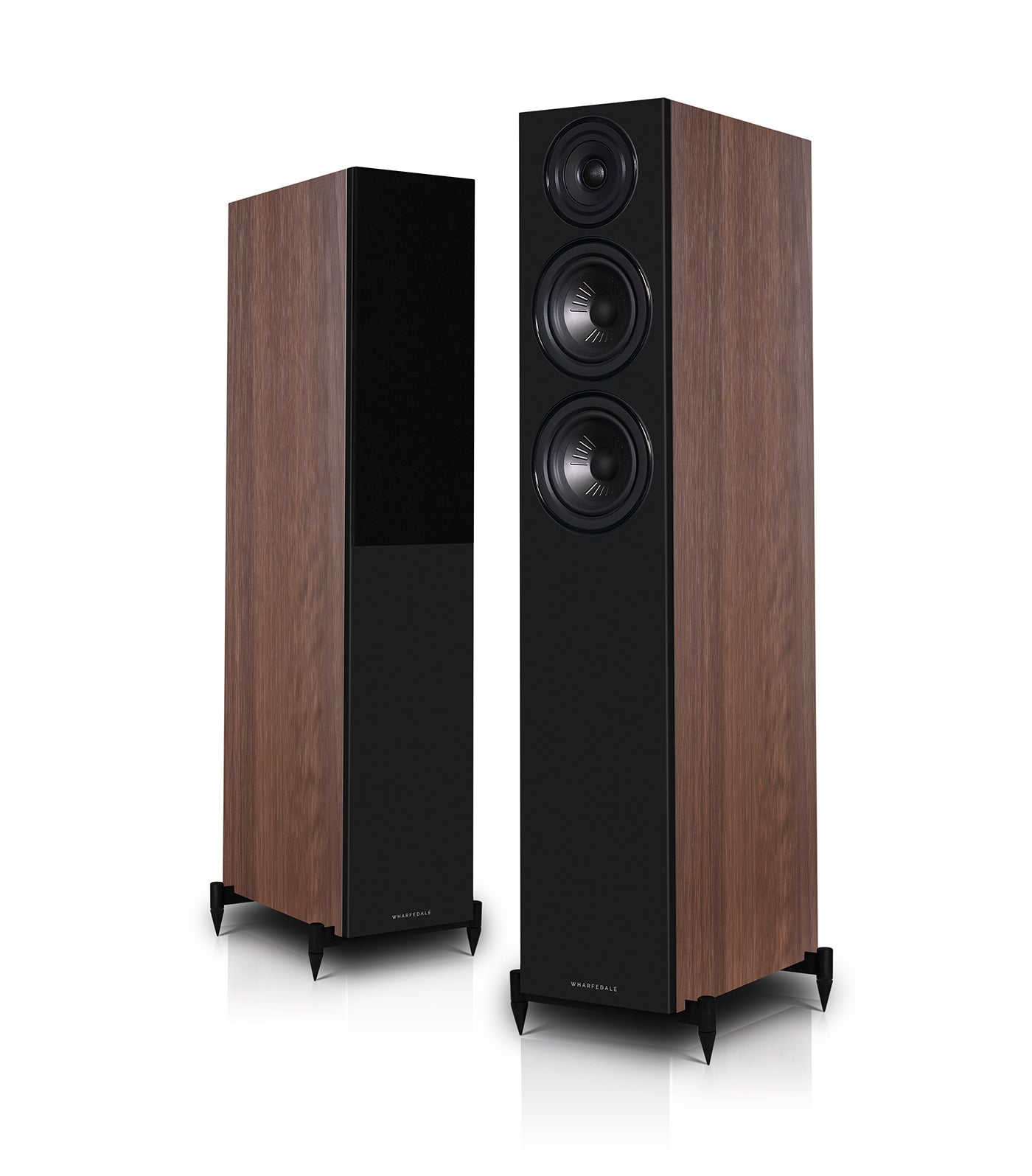 Wharfedale Diamond 12.3i Floorstanding Speakers Pair - Walnut Walnut