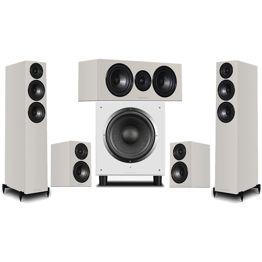 Wharfedale Diamond 12.3i HCP 5.1 Home Cinema Speaker Package - Grey Grey