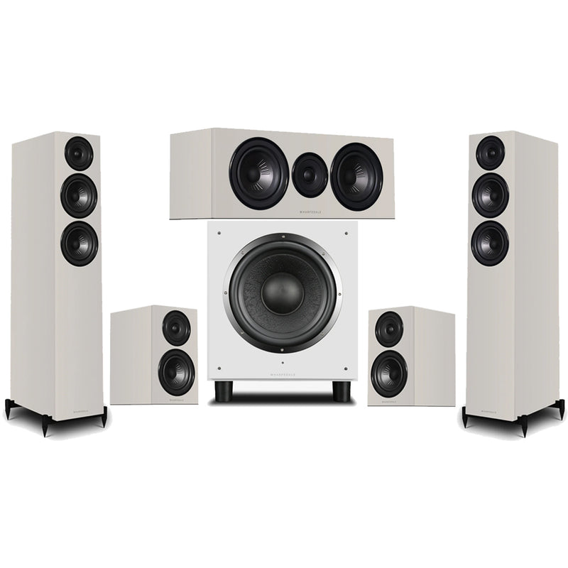 Wharfedale Diamond 12.3i HCP 5.1 Home Cinema Speaker Package - Grey Grey