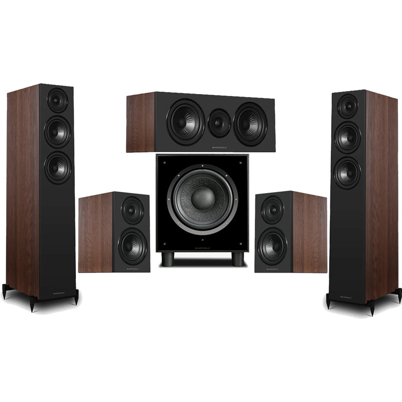 Wharfedale Diamond 12.3i HCP 5.1 Home Cinema Speaker Package - Walnut