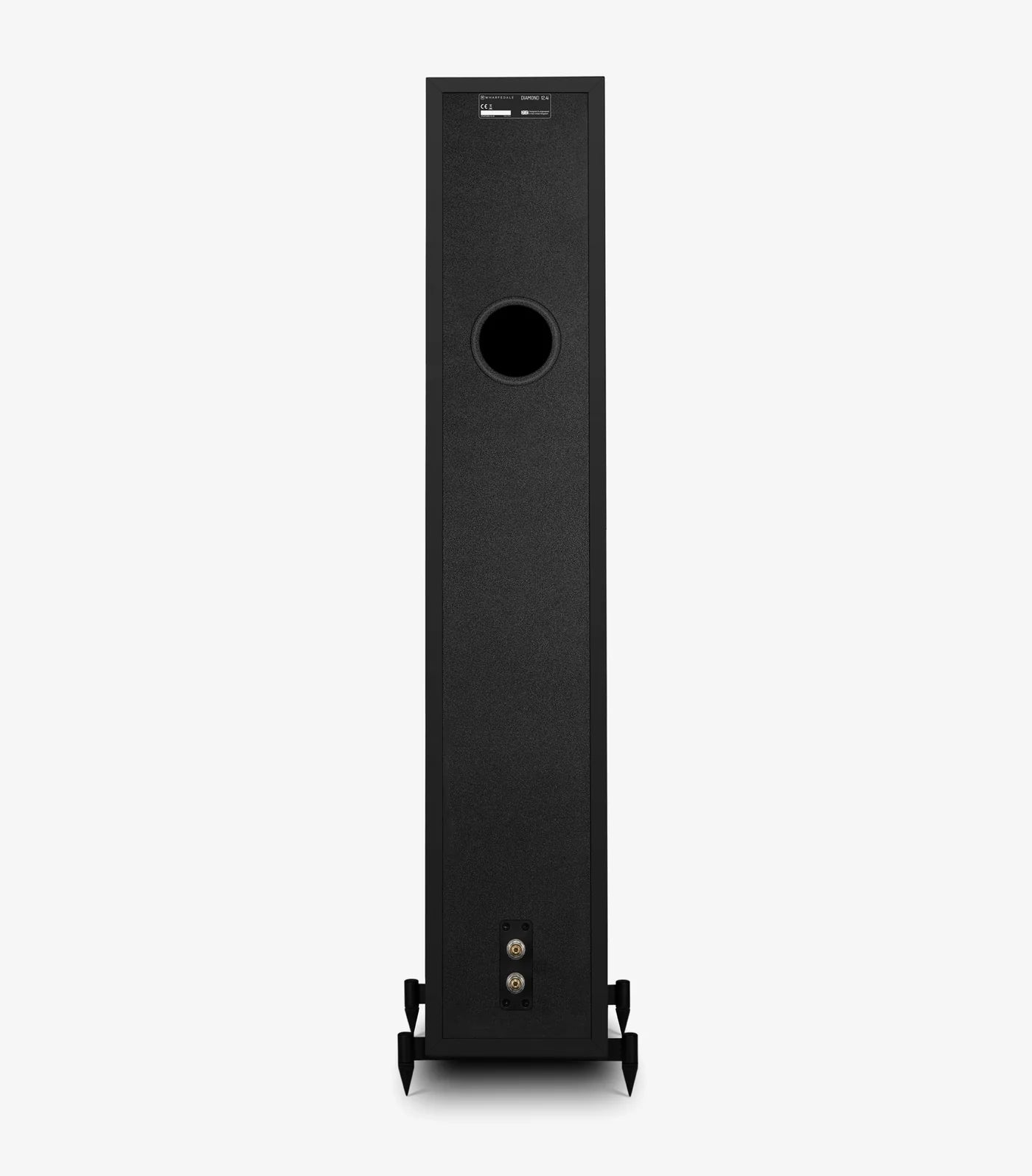 Wharfedale Diamond 12.4i Floorstanding Speakers Pair - Black Black