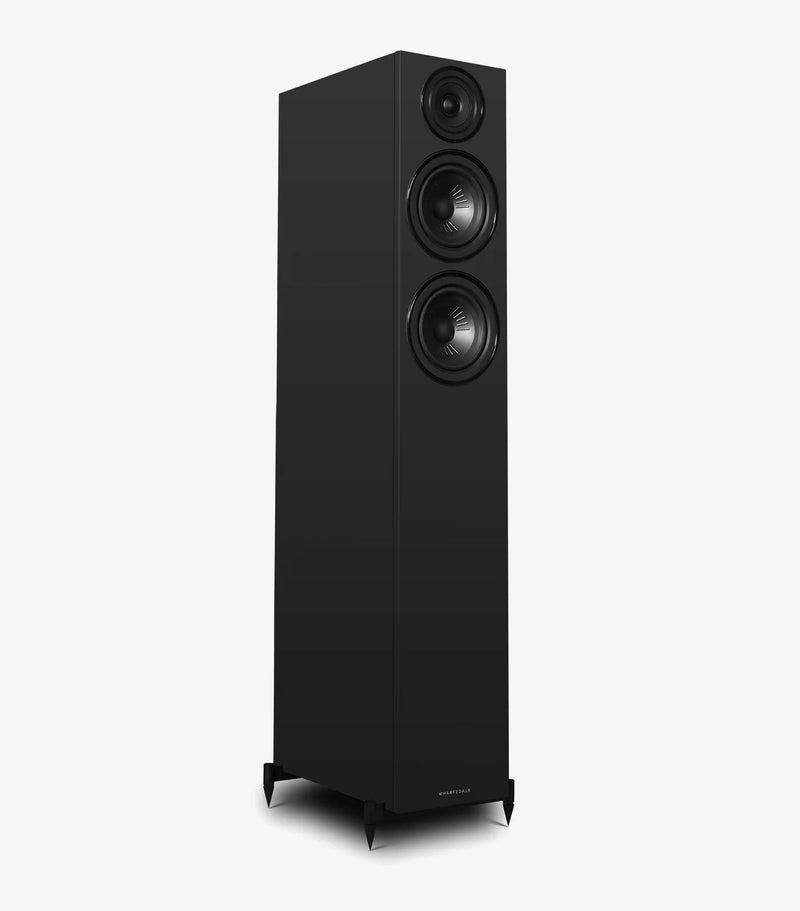 Wharfedale Diamond 12.4i Floorstanding Speakers Pair - Black Black