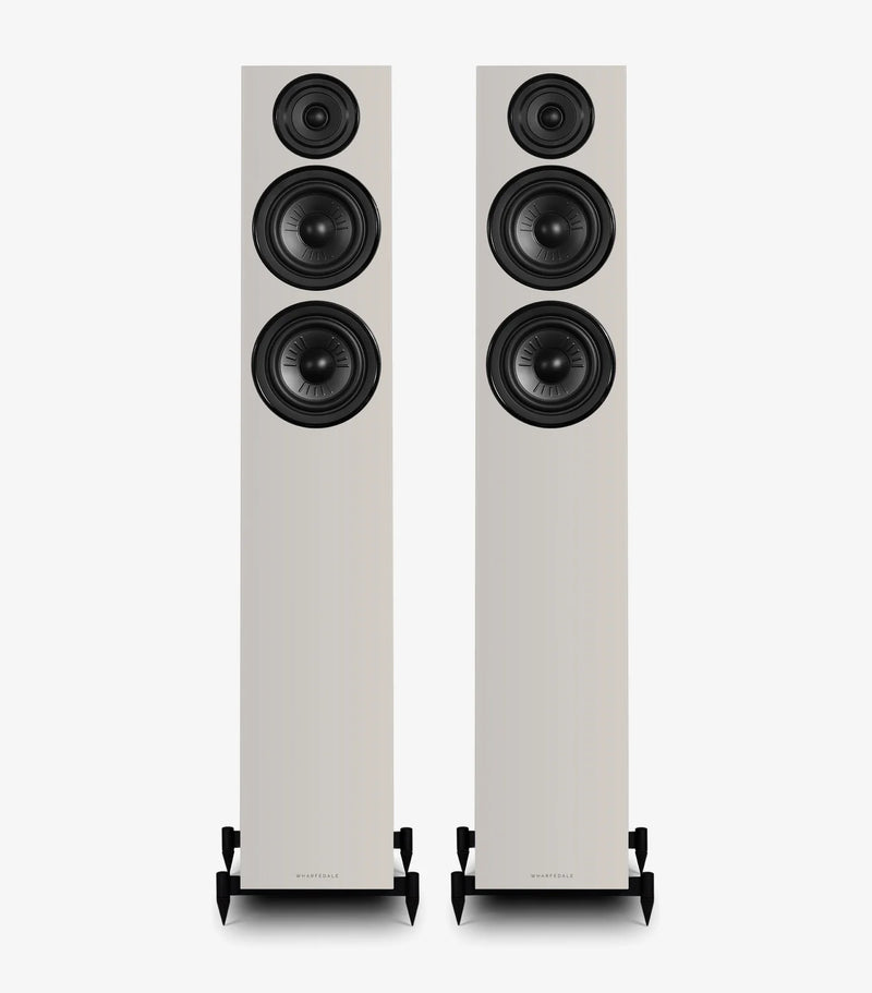 Wharfedale Diamond 12.4i Floorstanding Speakers Pair - Grey Grey