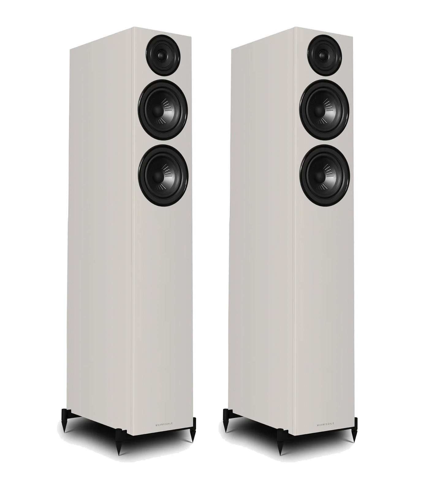 Wharfedale Diamond 12.4i Floorstanding Speakers Pair - Grey Grey