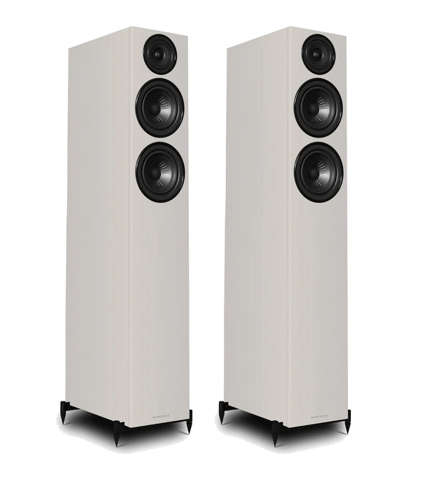 Wharfedale Diamond 12.4i Floorstanding Speakers Pair - Grey Grey