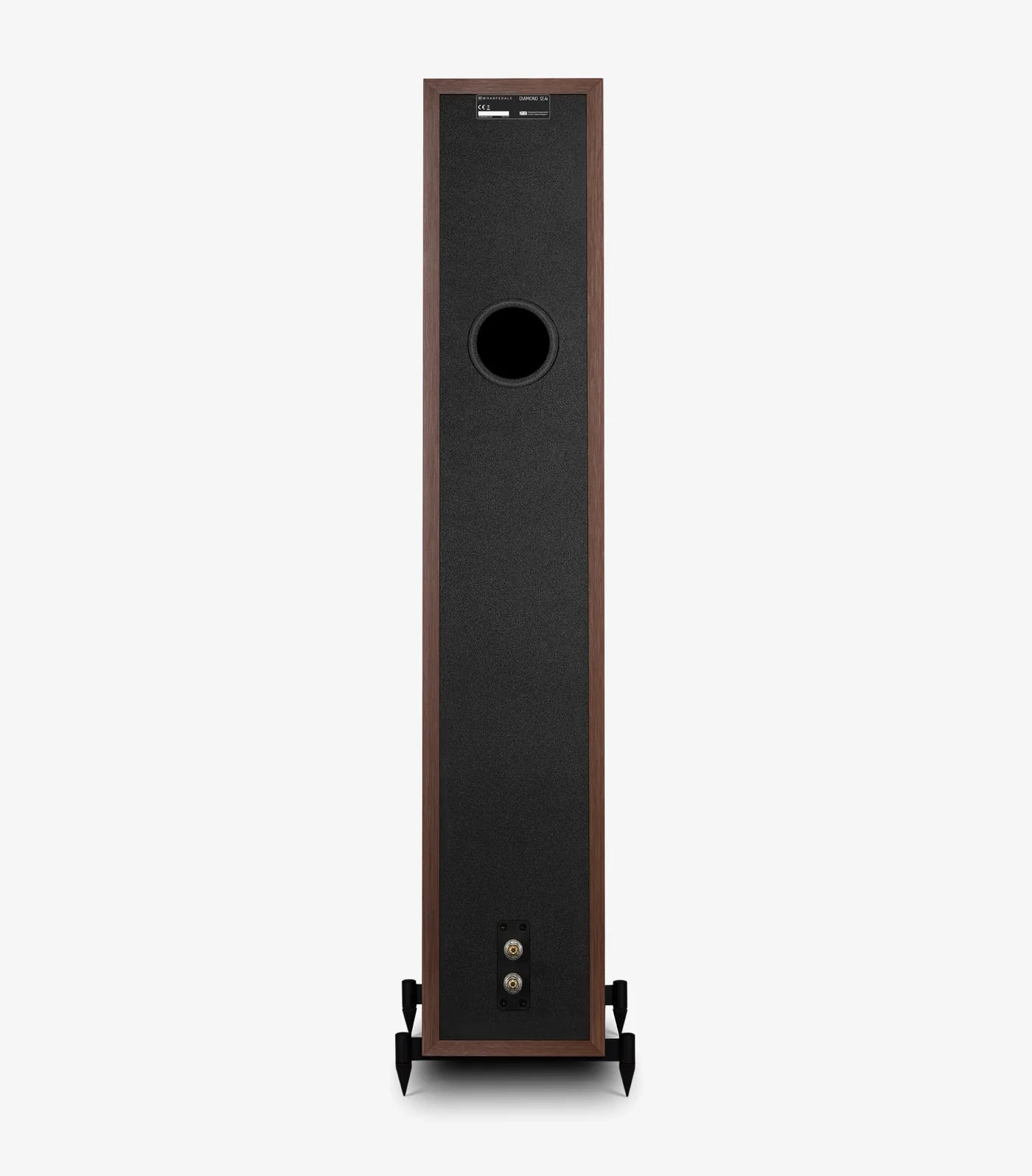 Wharfedale Diamond 12.4i Floorstanding Speakers Pair - Walnut Walnut