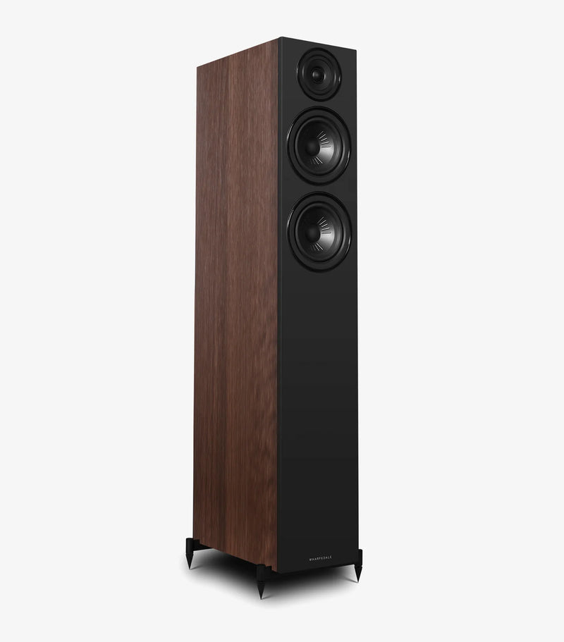 Wharfedale Diamond 12.4i Floorstanding Speakers Pair - Walnut Walnut