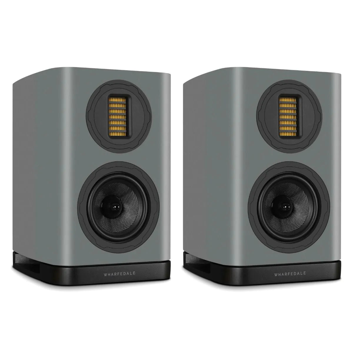 Wharfedale EVO 5.1 Bookshelf Speakers Pair Lunar Grey Grey