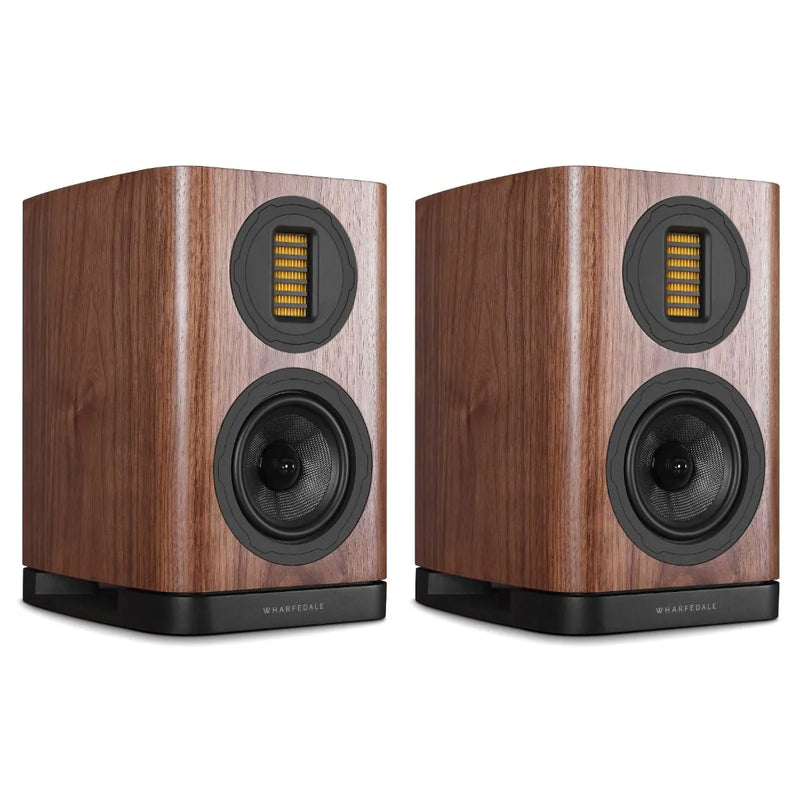 Wharfedale EVO 5.1 Bookshelf Speakers Pair Walnut Walnut