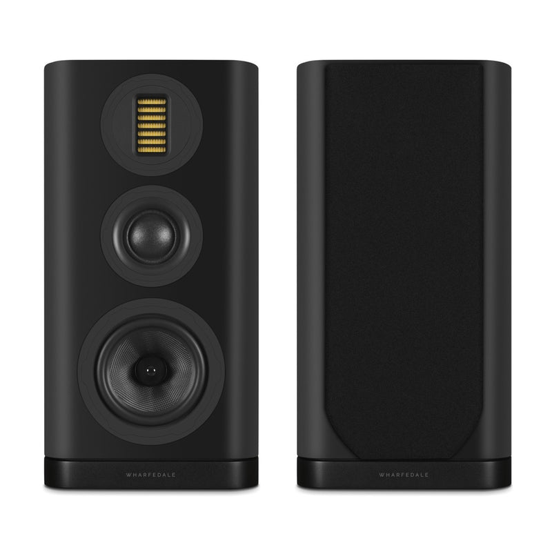 Wharfedale EVO 5.2 Bookshelf Speakers Pair Black Black