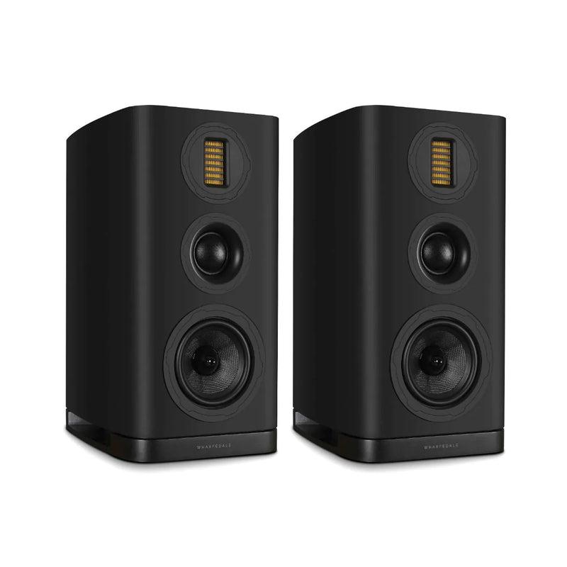 Wharfedale EVO 5.2 Bookshelf Speakers Pair Black Black