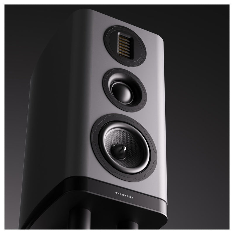 Wharfedale EVO 5.2 Bookshelf Speakers Pair Lunar Grey Grey