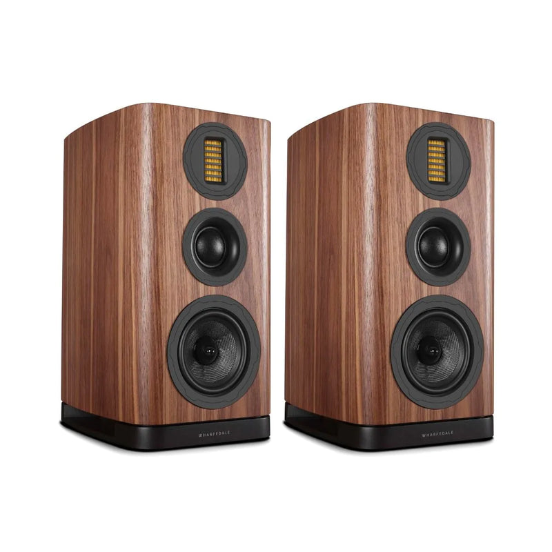 Wharfedale EVO 5.2 Bookshelf Speakers Pair Walnut Walnut