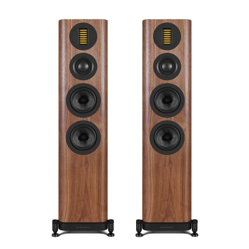 Wharfedale EVO 5.3 Floorstanding Speakers Pair Walnut Walnut
