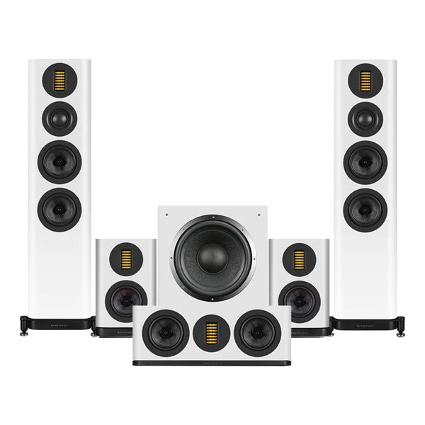 Wharfedale EVO 5.3 HCP 5.1 Surround Sound Home Cinema Speakers Package White White