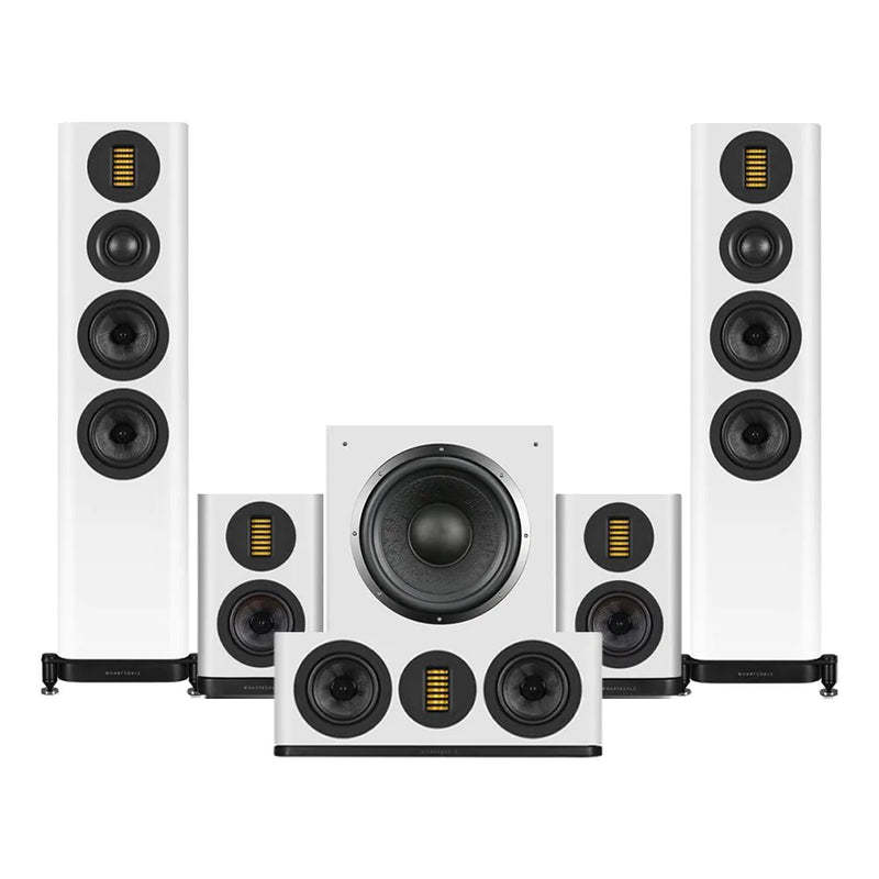 Wharfedale EVO 5.3 HCP 5.1 Surround Sound Home Cinema Speakers Package White White