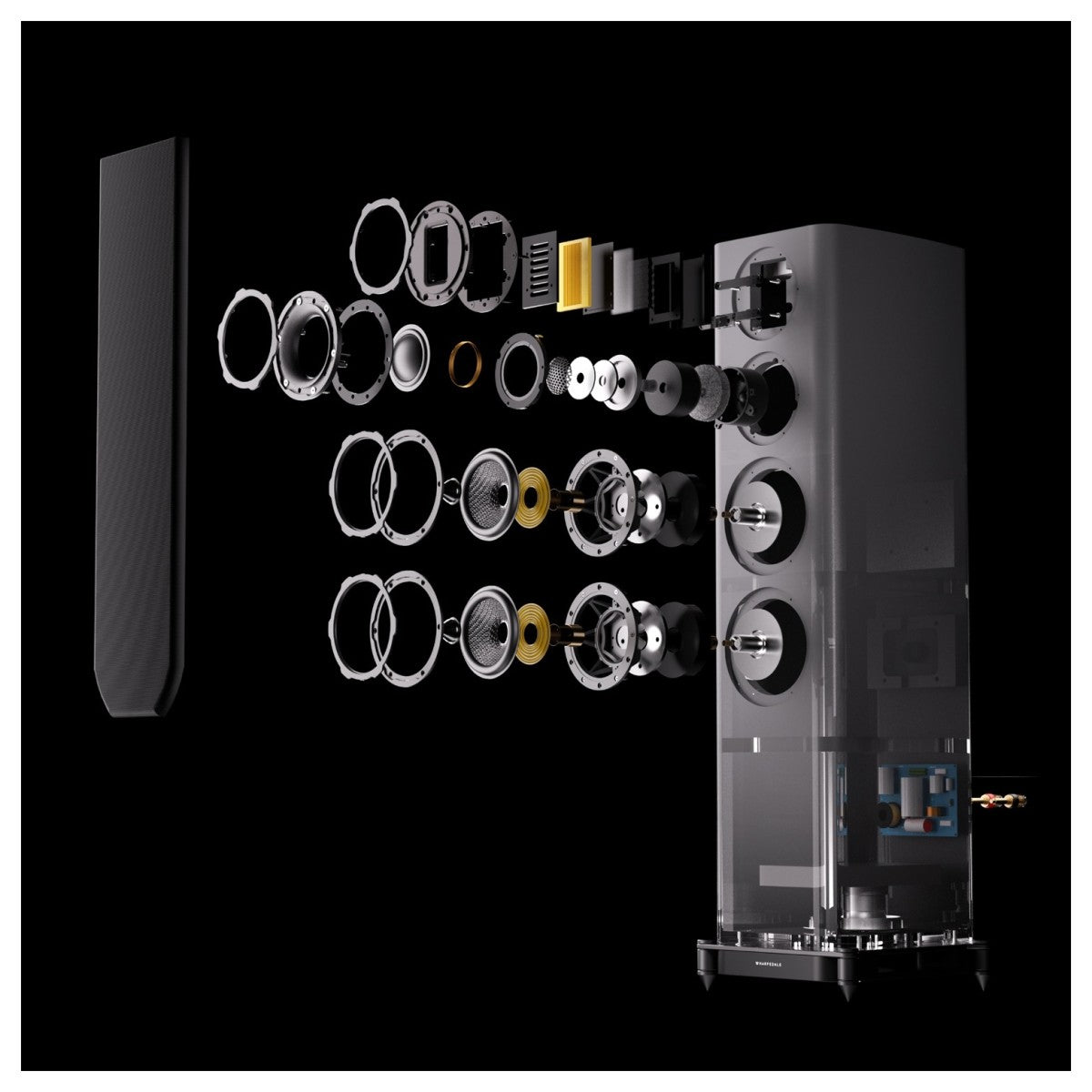 Wharfedale EVO 5.4 Floorstanding Speakers Pair Walnut Walnut