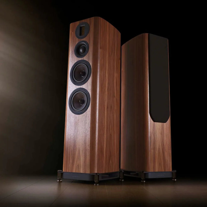 Wharfedale EVO 5.4 Floorstanding Speakers Pair Walnut Walnut
