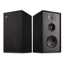 Wharfedale Linton Heritage Standmount Bookshelf Speakers Pair - Black Oak Black