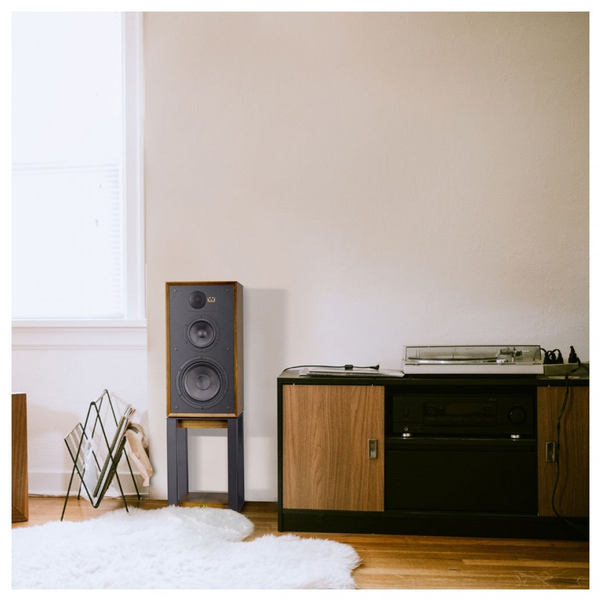 Wharfedale Linton Heritage Standmount Bookshelf Speakers Pair Mahogany - Ex-Display Clearance