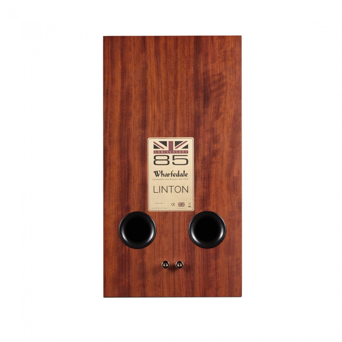 Wharfedale Linton Heritage Standmount Bookshelf Speakers Pair Mahogany - Ex-Display Clearance