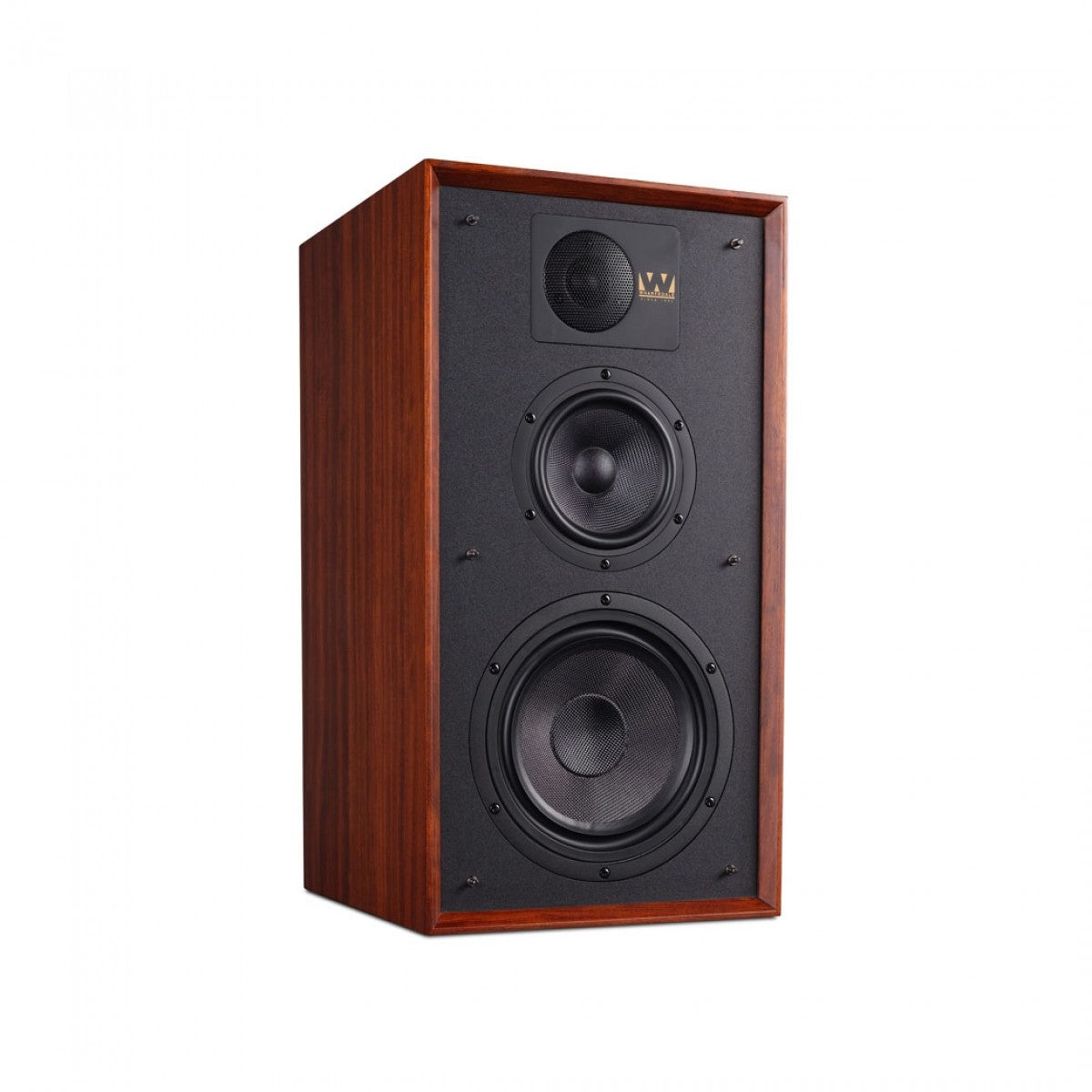 Wharfedale Linton Heritage Standmount Bookshelf Speakers Pair - Mahogany Mahogany