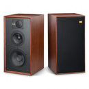 Wharfedale Linton Heritage Standmount Bookshelf Speakers Pair - Mahogany Mahogany