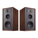 Wharfedale Linton Heritage Standmount Bookshelf Speakers Pair - Walnut Walnut